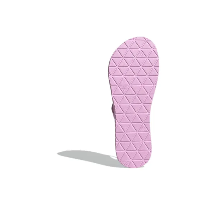 Adidas Eezay Flip Flops Pink Women's-5