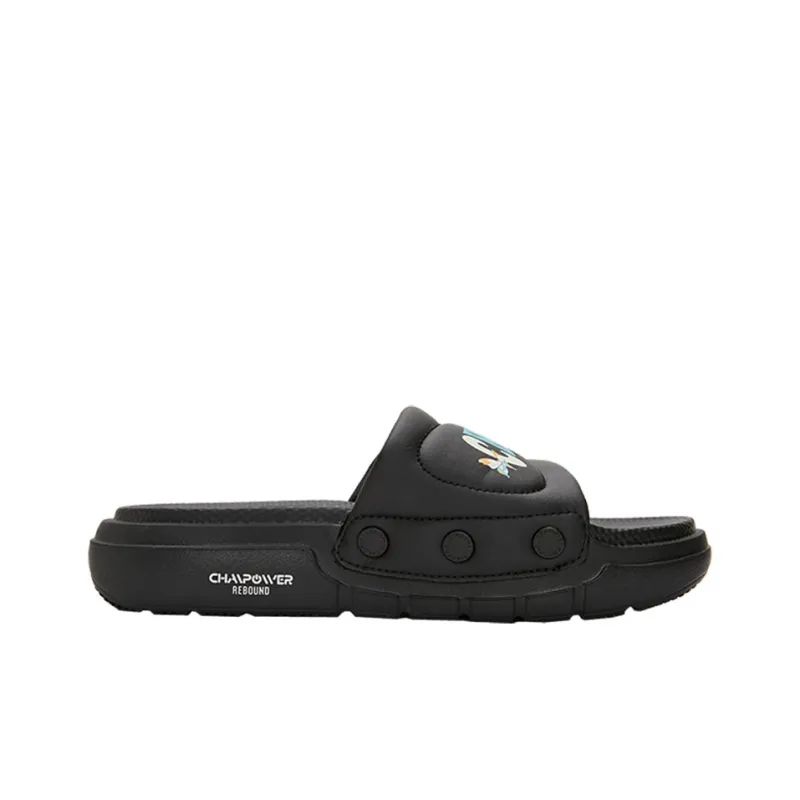 Champion Slide Switch Sports Slippers Women's Black-2