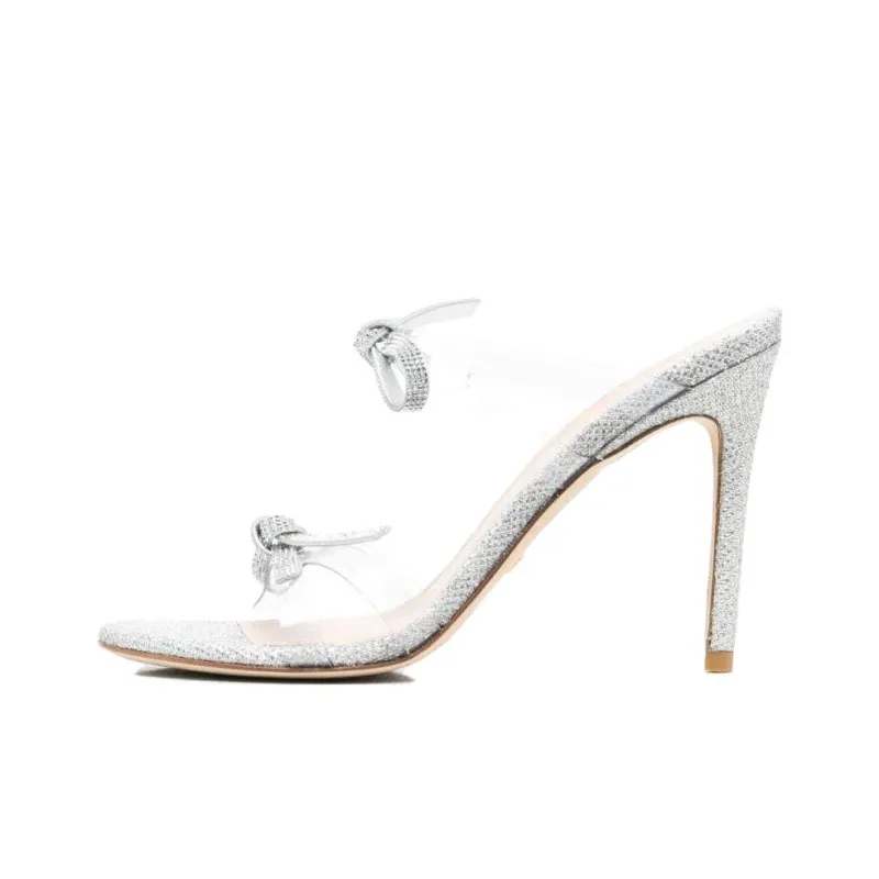 Stuart Weitzman Embellished bow Detail 115mm Sandals-0