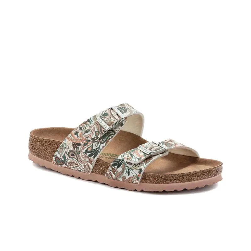 Birkenstock Sydney Vegan Birko Flor 'Paisley Light Rose' Women's-2