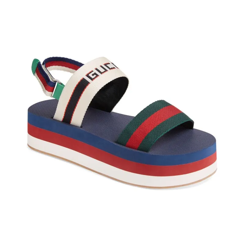GUCCI Platform Slingback Sandals Women's-2