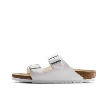 Birkenstock Arizona Birko Flor 'White'