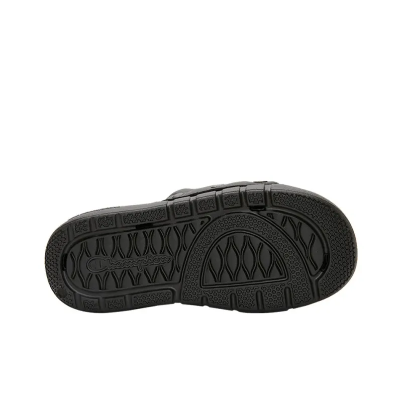 Champion Slide Switch Sports Slippers Women's Black-5