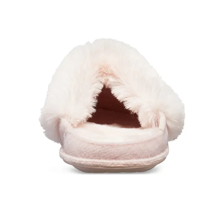 Crocs Mule Fur Slippers 'Pink' Women's-3