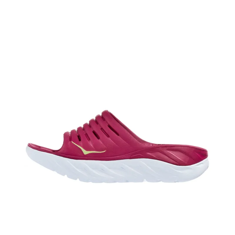 HOKA ONE ONE Slide Slippers Women's Red-0