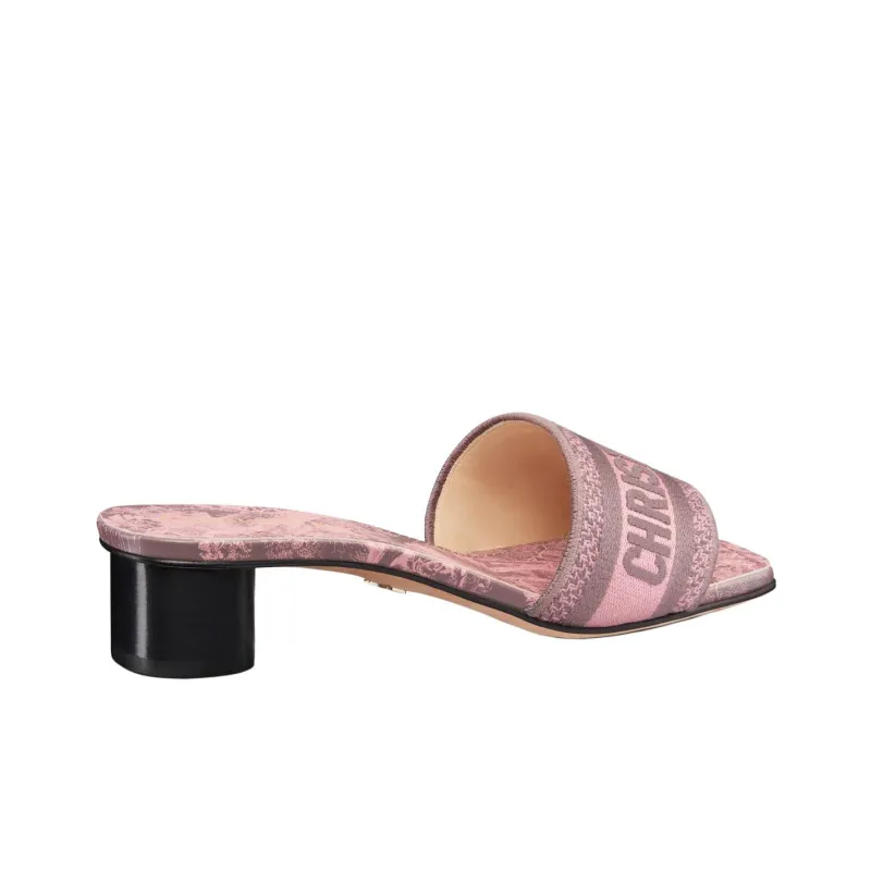DIOR Dway Odor-Resistant Slide Slippers Women's Gray Pink-3