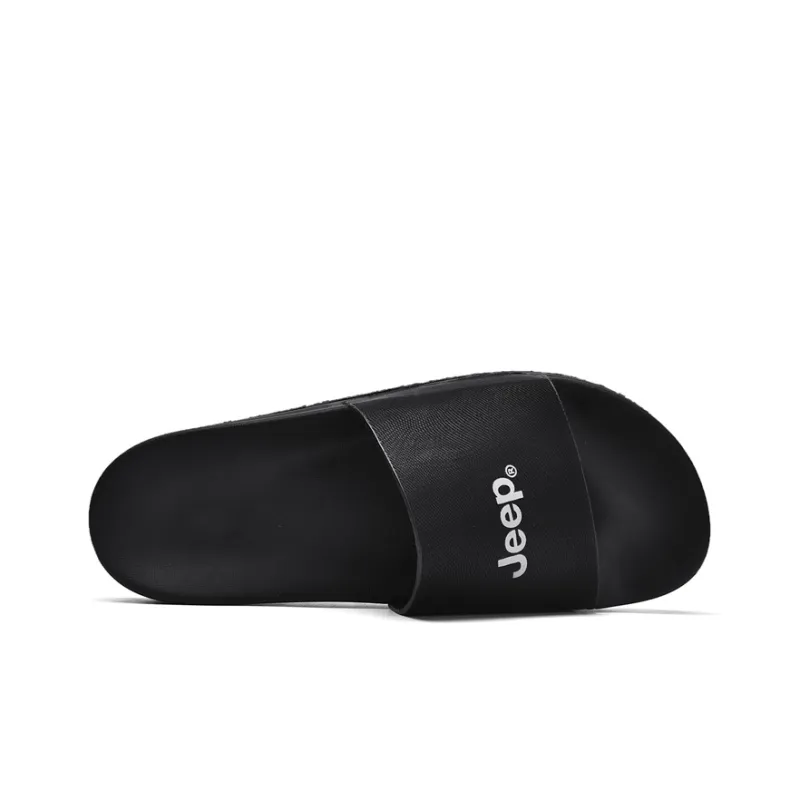 Jeep Sports Slippers Men's Black-3