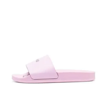 OFF WHITE Off Stamp Slide Lilac Black Women's