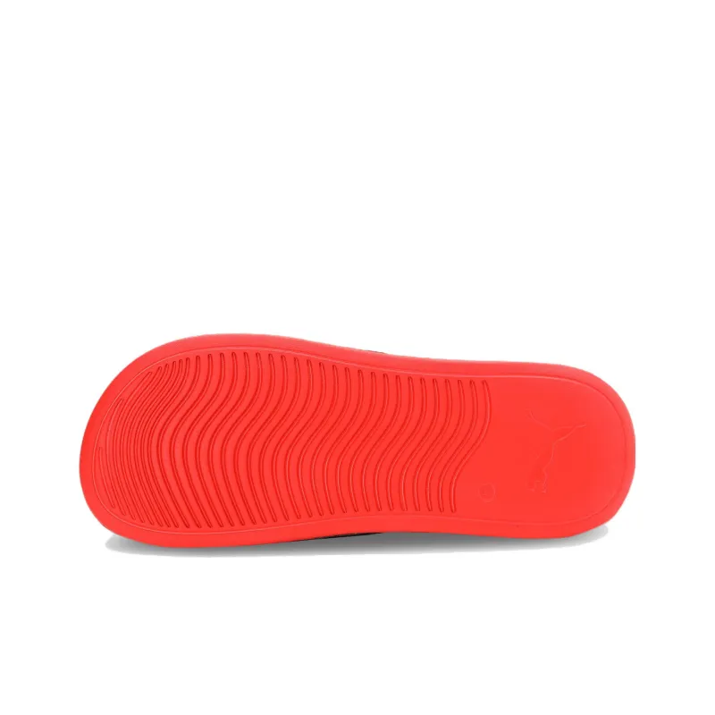 PUMA Popcat 20 Rubber Sole Slide Slippers Unisex Red Black White-5
