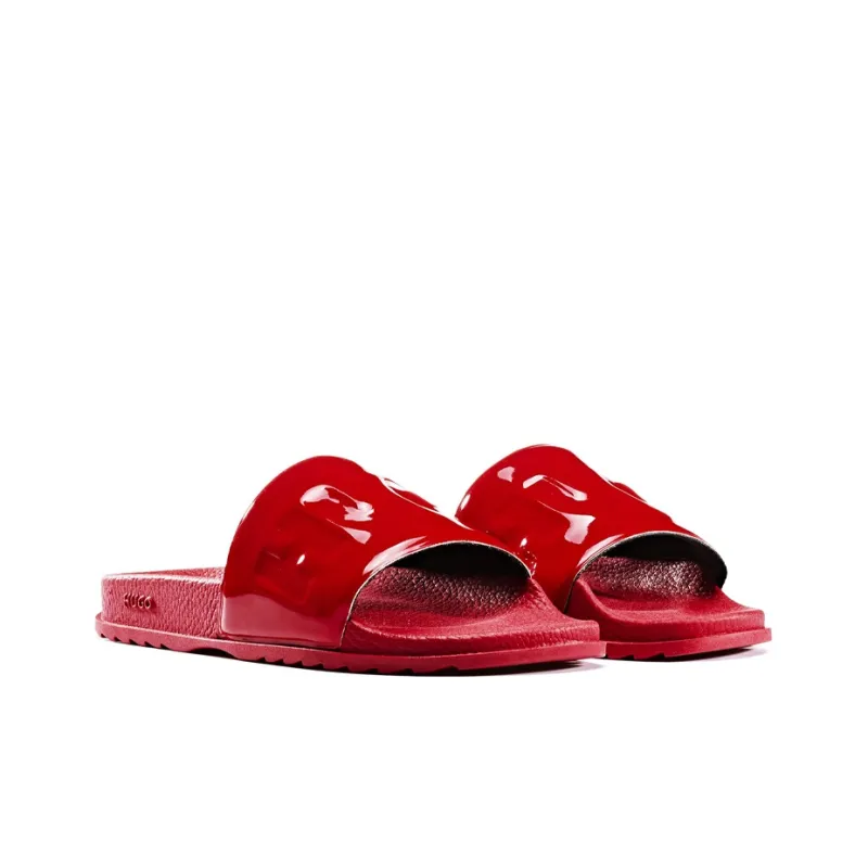 HUGO BOSS Fashion Slippers Women's Red-3