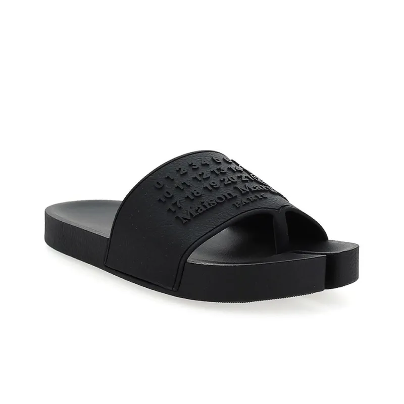 Maison Margiela Tabi Slide Slippers Women's Black-2