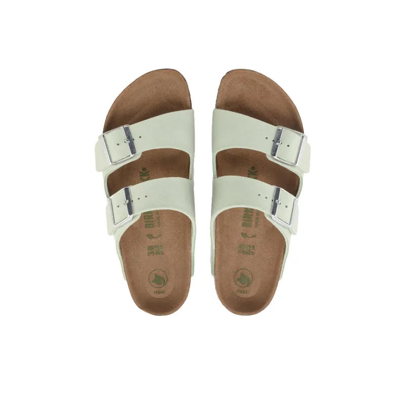 Birkenstock Arizona Vegan Synthetik Narrow Fit 'Soft Birki Vegan Matcha' Women's-2