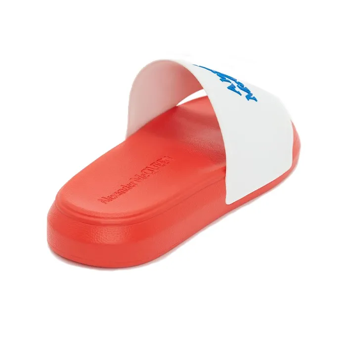 Alexander McQueen Pool Slide Electric Blue-2