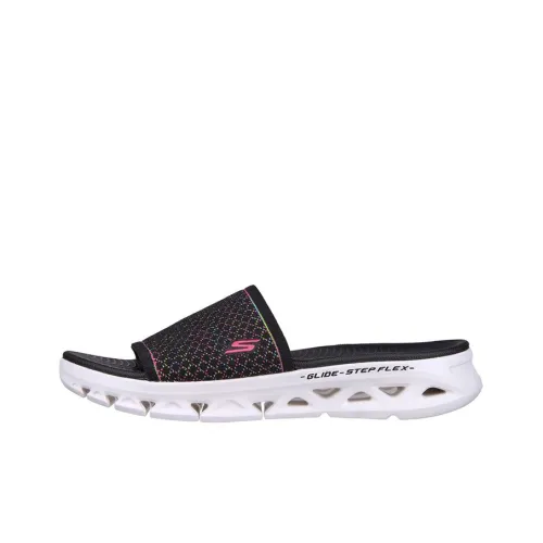 Skechers Glide Step Slide Slippers Women's Black