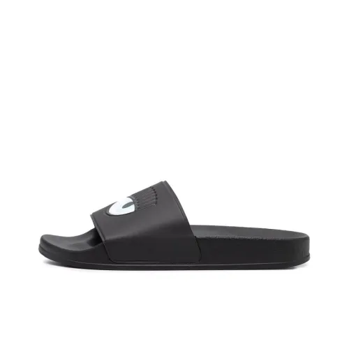 CHIARA FERRAGNI Embossed Flat Slides