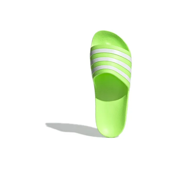 Adidas Adilette Aqua Slides 'Signal Green' Women's-4