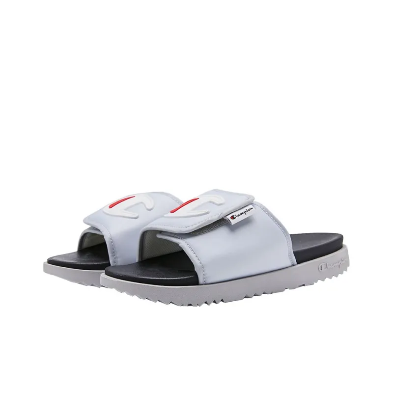 Champion Campus Slide Slippers Men Moon Surface Gray-2