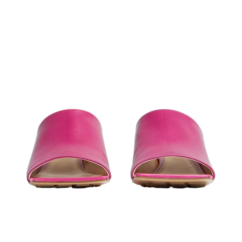 Bottega Veneta Stylish Sandals Women's Fuchsia-2
