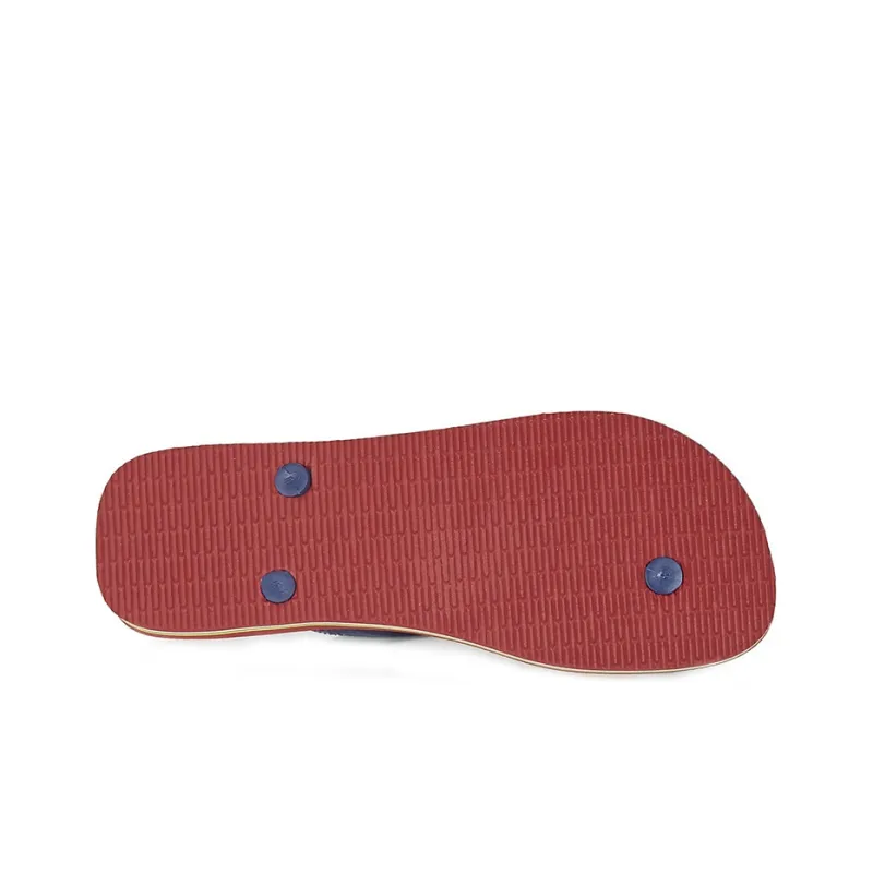 Havaianas Antibacterial Quick Dry Slip Resistant Flip Flops Unisex Sea Blue Red-4