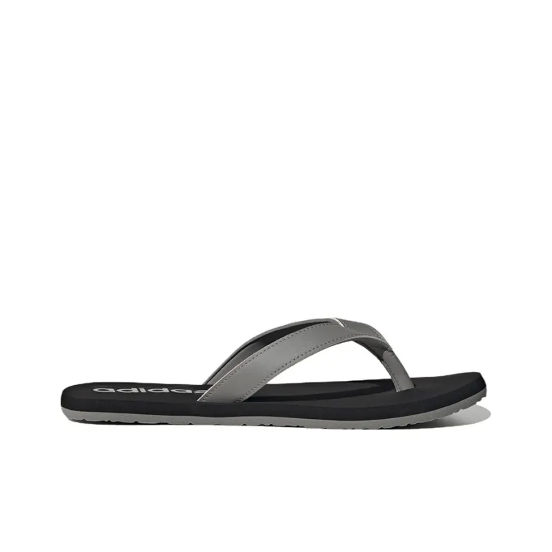 Adidas Eezay Flip Flops 'Black Grey'-1