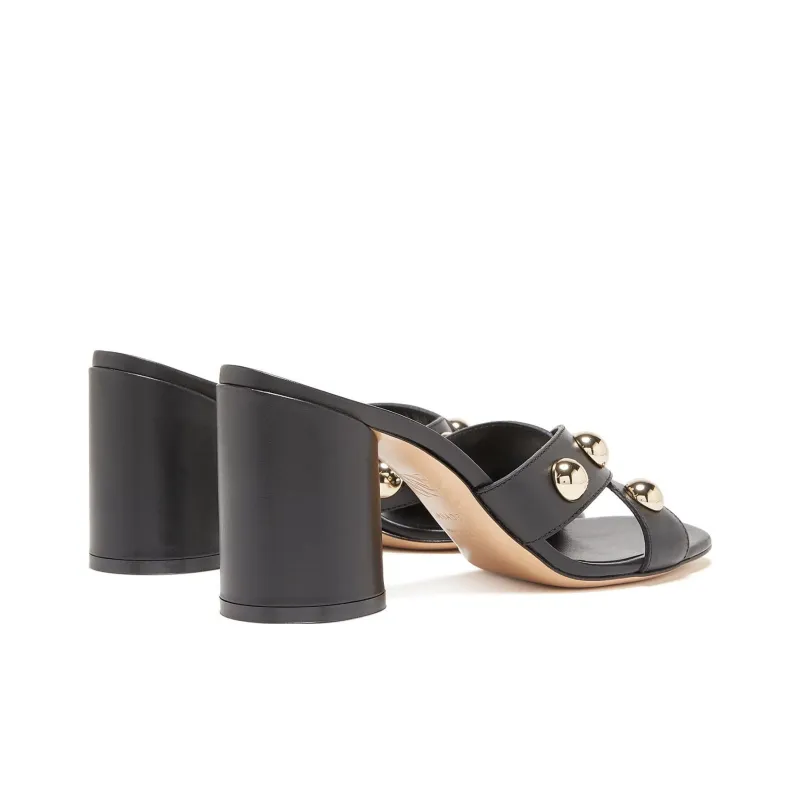Casadei Ellen Slide Slippers Women's Black-3