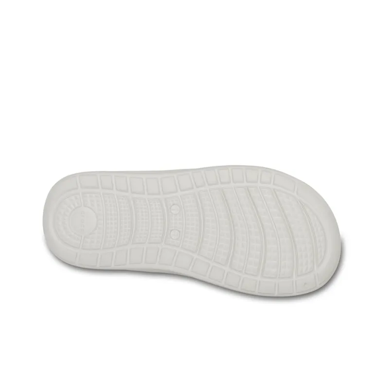 Crocs Reviva Stylish Upper Round Toe Flip Flops 'White Yellow'-6