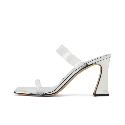 giuseppe zanotti Flaminia Plexi Metallic Sandals