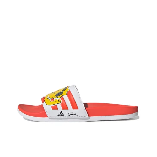 adidas The Simpsons x Wmns Adilette A word slippers Comfort Slides Lisa Female