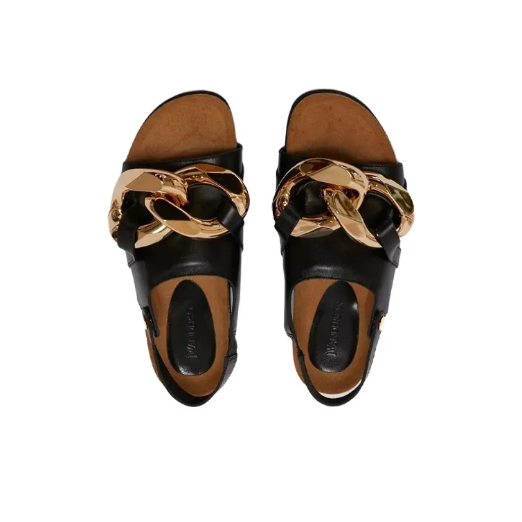 JW Anderson Strap Sandals Men's Black-3