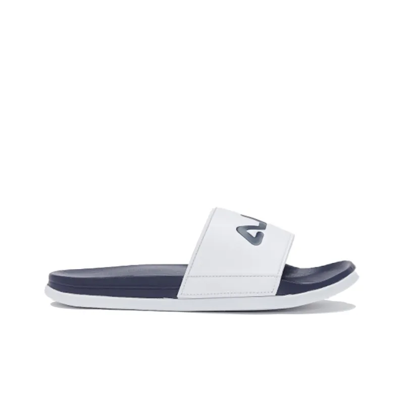 FILA Slicktender Slide Slippers Unisex White/Blue-1