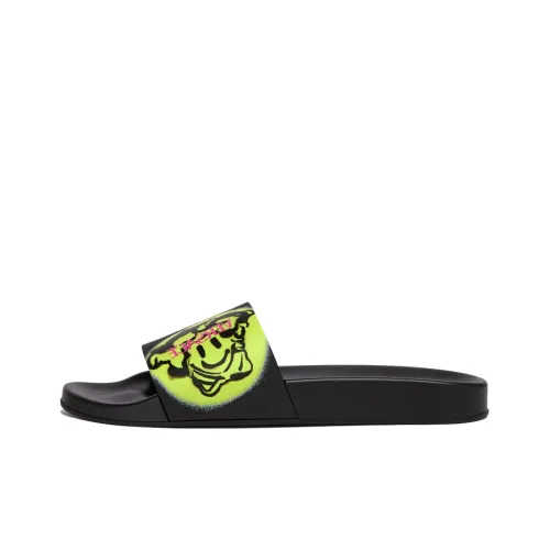 VERSACE Slide Slippers Men Black