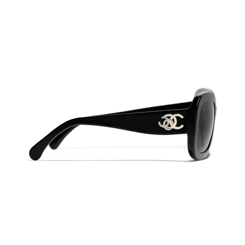 CHANEL Rectangle Polarized Sunglasses-2