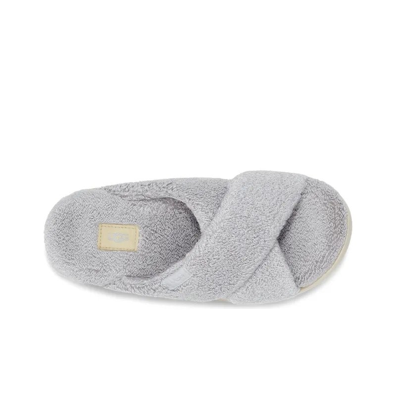 UGG Slide Slippers Women's Metallic Gray-4