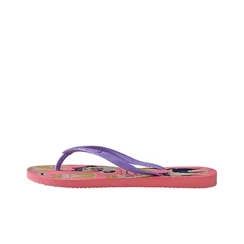Havaianas Slim Pets Flip Flops Unisex Coral Red