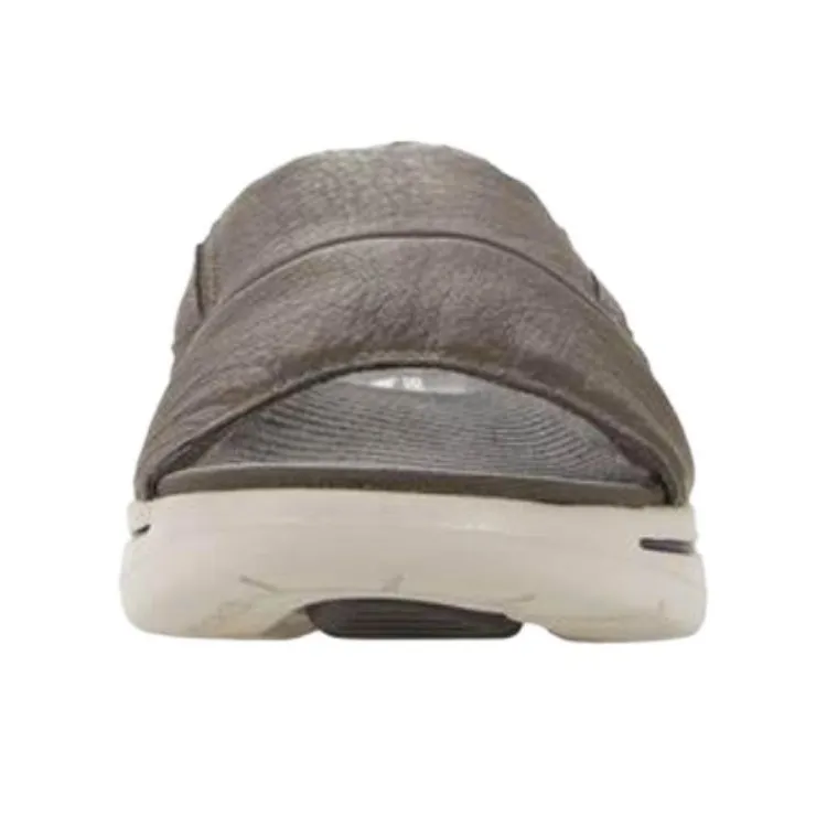 Skechers Go Walk Arch Fit Slip-Resistant Quick Dry Slide Slippers Men's Natural-2