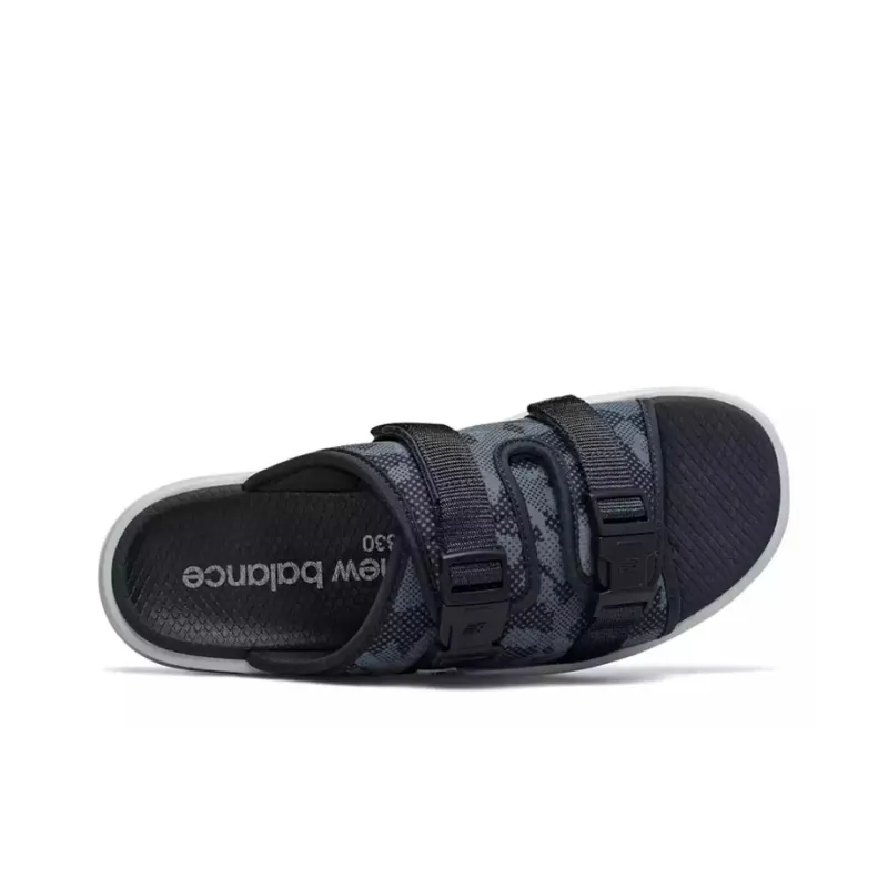 New Balance 330 Camouflage Blue Sandals Slippers-2