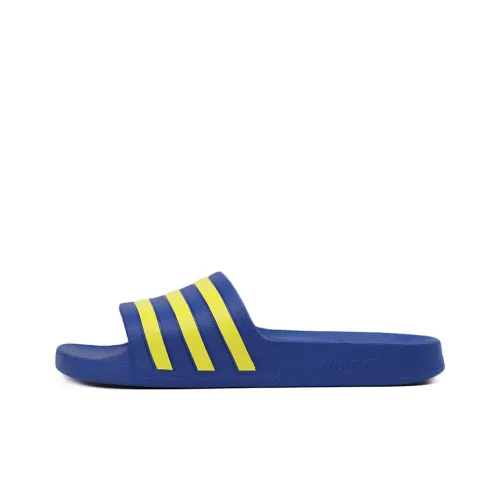 Adidas Adilette Slide Slippers Unisex Blue/Yellow