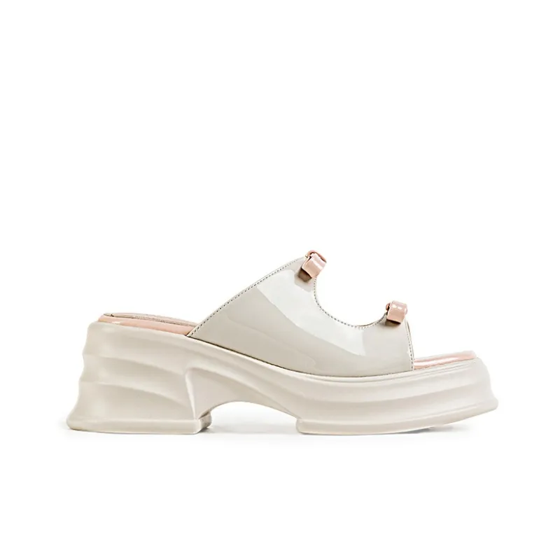 Wonderful Couple Slide Slippers 6.5cm Women's-10