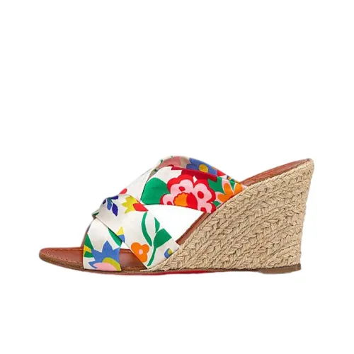 Christian Louboutin Slide Slippers Women's Multicolor