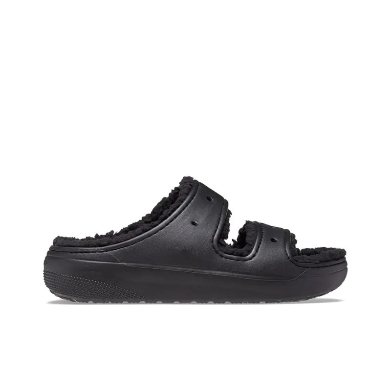 Crocs Classic Cozzzy Sandal 'Black'-1
