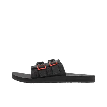THE NORTH FACE Trekking Base Camp Strap Slides 'Black Red'