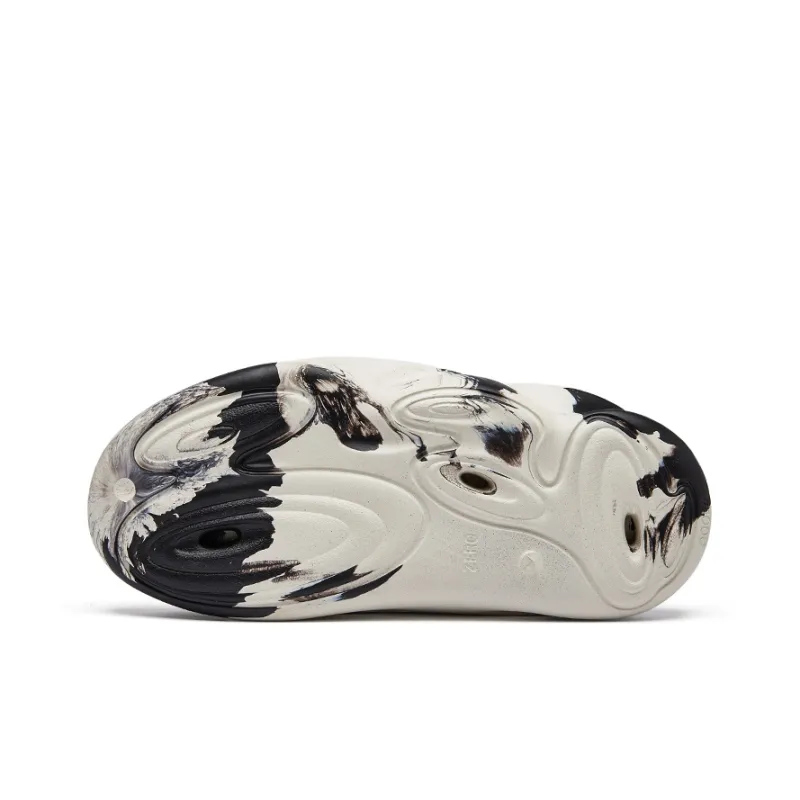 EQLZ EQUALIZER 1000 Slide Slippers Unisex Black White-6