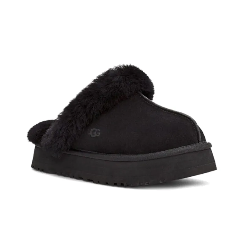UGG Disquette Slipper Black Women's-2