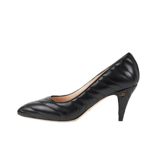 GUCCI Matelassé Leather Pumps