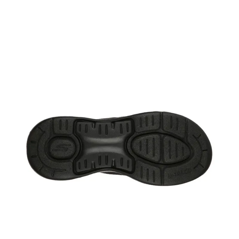 Skechers Go Walk Arch Fit Slip-Resistant Slide Slippers Women's Pure Black-3