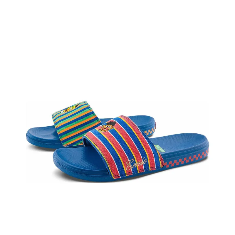 La Costa Sesame Street X Vans Slide On 'Ernie And Bert'-1
