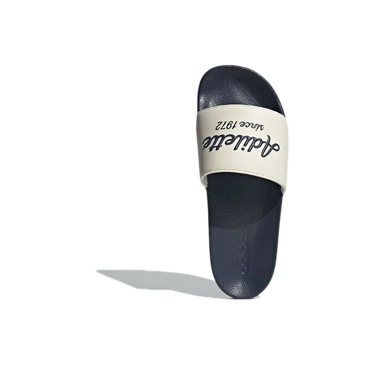 Adilette Adidas Shower Slide 'White Shadow Navy'-4
