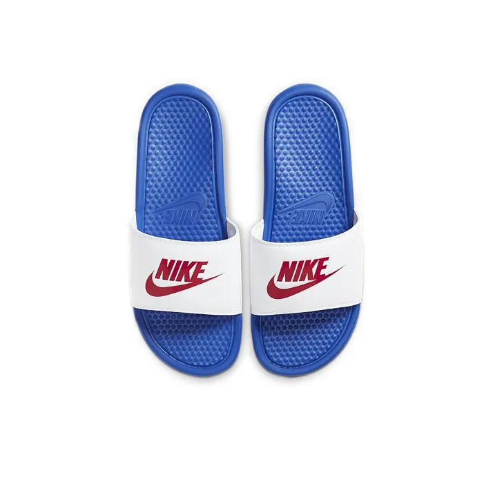 Nike Benassi Slide 'Game Royal White'-2