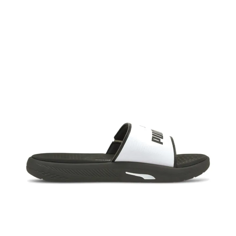 PUMA Softride Slide 'White Black'-1