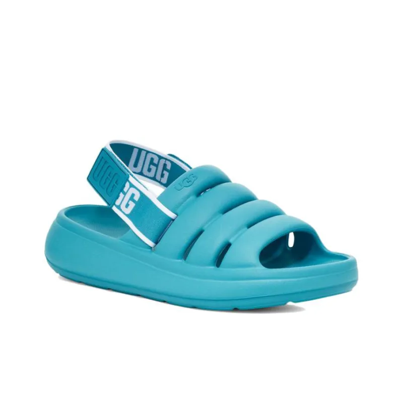 UGG Sport Yeah Slide Tidal Wave Blue Women's-1